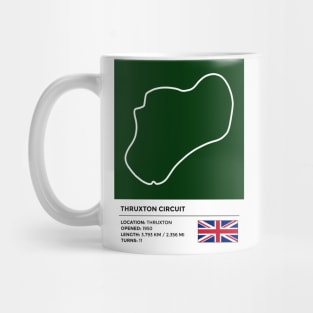 Thruxton Circuit [info] Mug